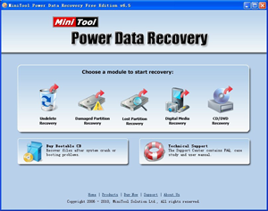Minitool data recovery