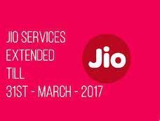 Reliance Jio 4G free data till March 2017