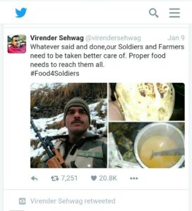 Power of Internet: Tej Bahadur Yadav's video gets viral