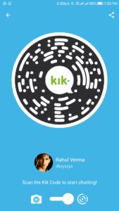 Kik Messenger chatting app
