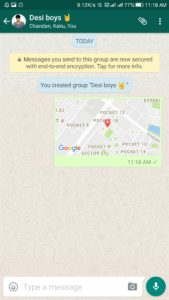 How to share your location with friends on WhatsApp 
