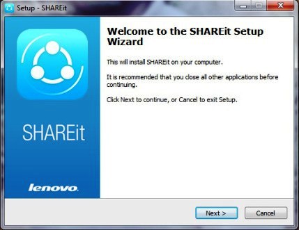 connection error in Shareit PC
