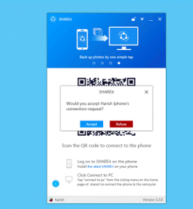 How to share files from Shareit