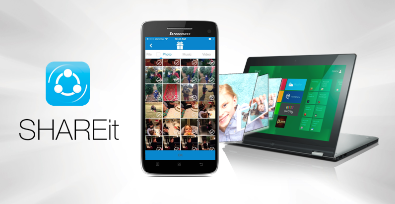 How to share files from Shareit