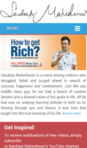 Sandeep Maheshwari mobile app