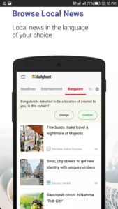 Dailyhunt (Newshunt) News app