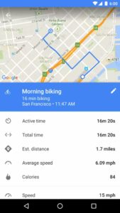 Google Fit app