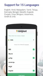 Dailyhunt (Newshunt) News app