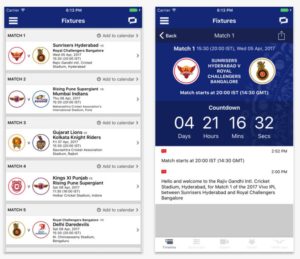 Official IPL app