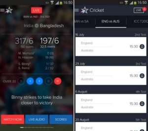 live cricket Apps