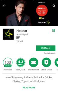 Hotstar Apk Download