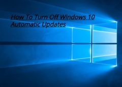 how to turn off windows automatic updates