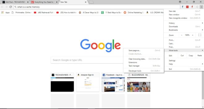 How to clear cache and cookies in Chrome