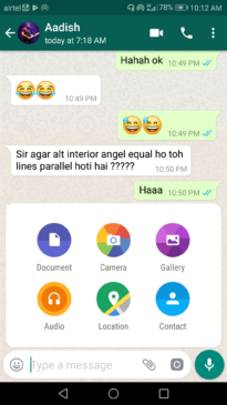 How to share live location on Whatsapp
