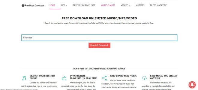 download Bollywood songs