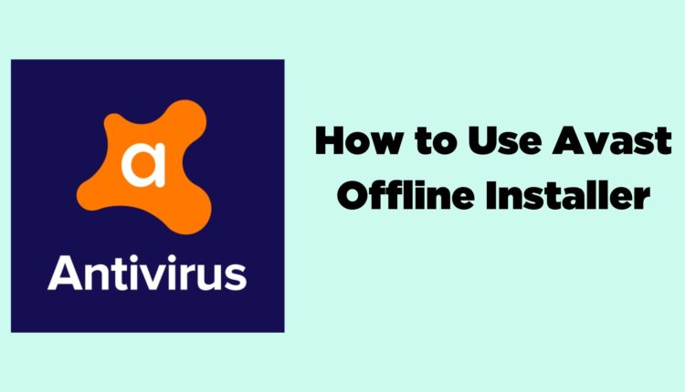 how to use avast offline installer
