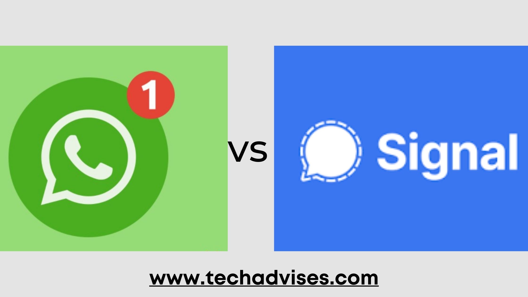 WhatsApp Vs Signal App