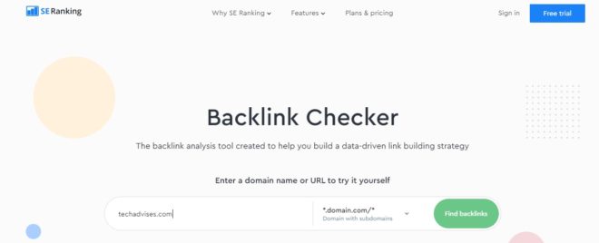 backlink checker tools 2021