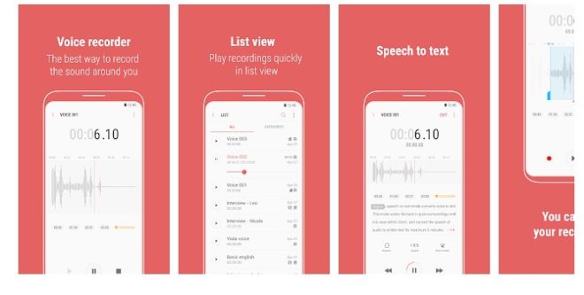samsung voice recorder
