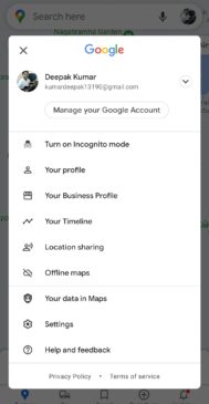 how to turn off location history in google maps