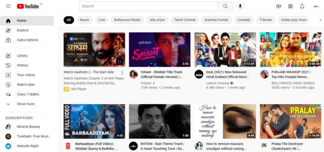 how to view all youtube comments at once