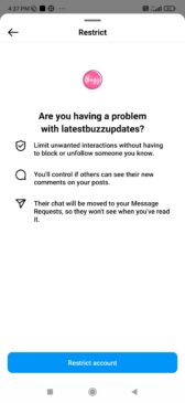 how to unmute comment on Instagram