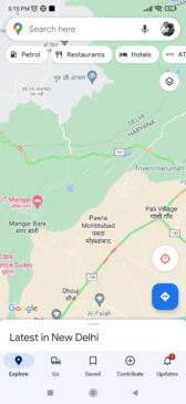 how to turn on 3D mode in google Maps