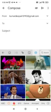 how to insert GIF in Email