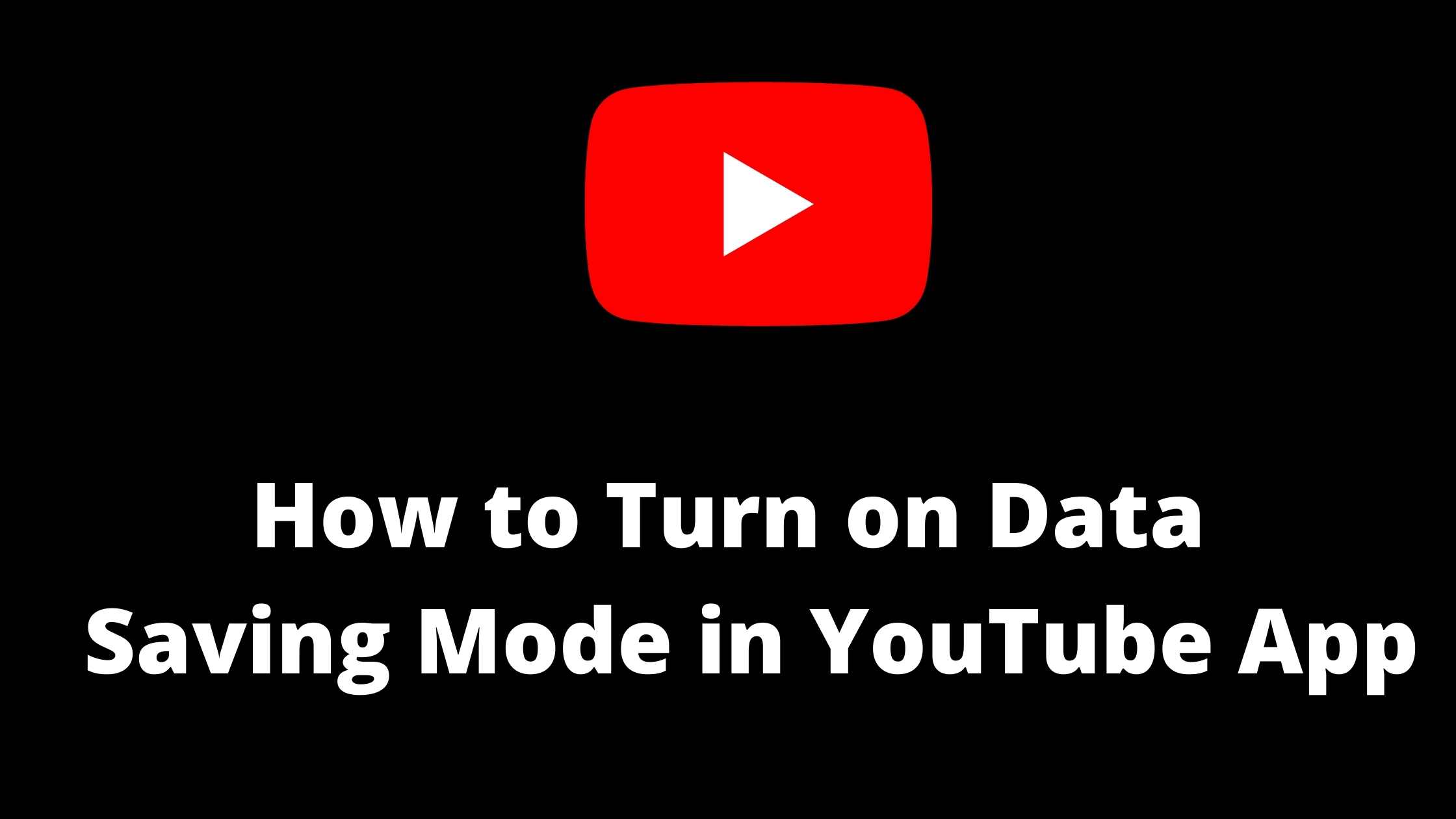 how to reduce data usage on YouTube app