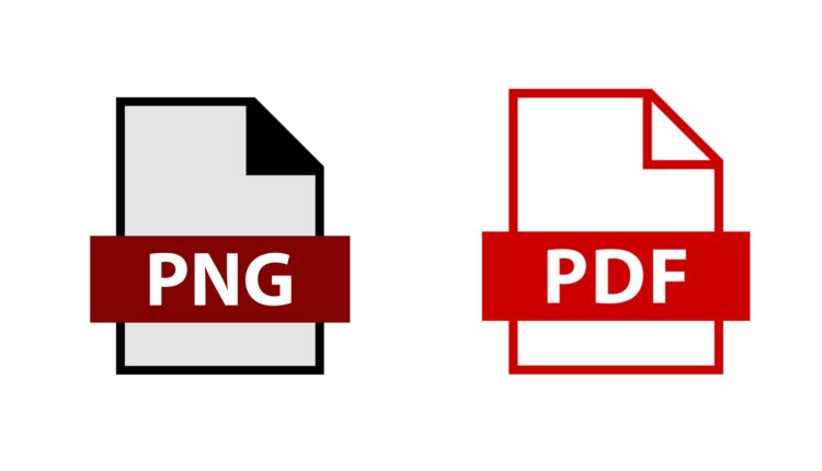 convert PNG to PDF