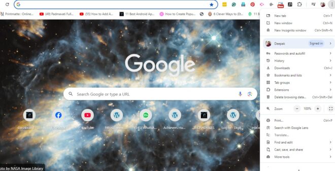 steps to restore chrome tabs after crash