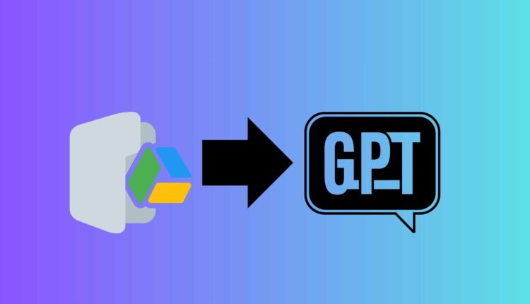 how to connect Google drive on ChatGPT