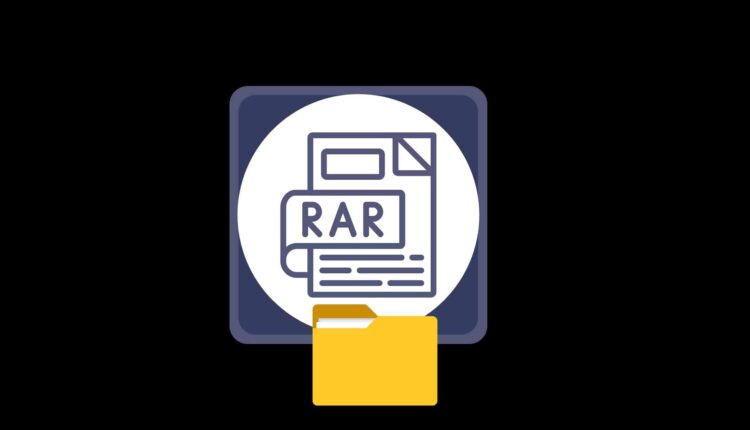 how to open RAR file
