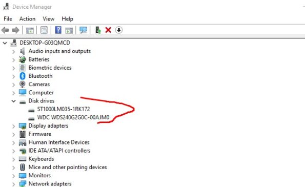 find if hard drive is SSD or HDD