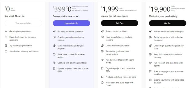 how to get ChatGPT Go for free 