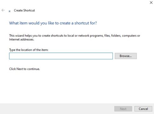 create desktop shortcut for device manager